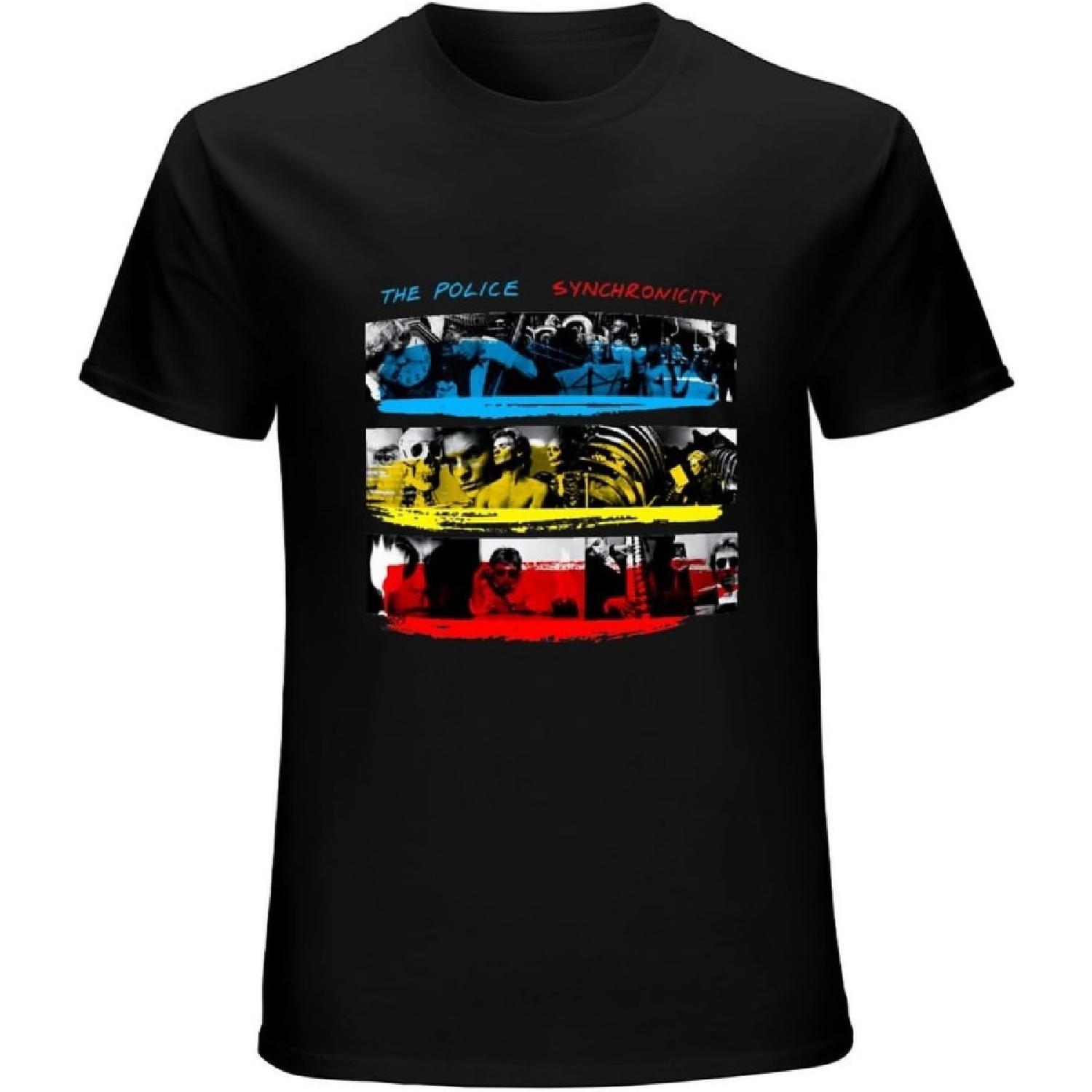 The Police Synchronicity T-Shirt Black XXXXXL разноцветный
