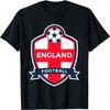 England Flag Retro Football Soccer English Fan Shirt T-Shirt