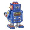 Wind Up Robot Toy Hand Made Decorative Vintage Clockwork Robot Toy Interesting Wind Up Iron Toy for Cafe Bar Restaurant
