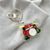 Drum Acrylic Keyring