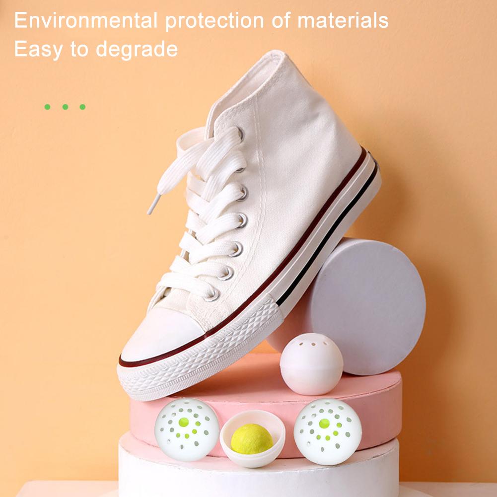 30-6PCS Deodorizer Freshener Balls Long Lasting Multifunction Home Scent Fresheners Footwear Shoe Closet Toilet Deodorization