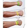 Silicone world 10pcs Silicone luminous bracelet sports bracelet wristband with adult glossy monochrome silicone bracelet
