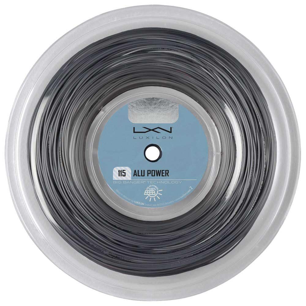 LUXILON Tennis String ALU POWER 115 REEL Silver WR8302101115 (200M Reel)