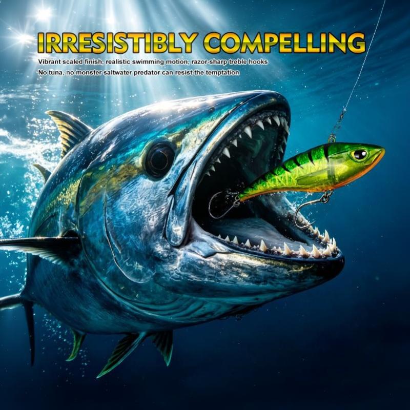 16Cm 125G Sinking Vib Pencil Lure Fake Bait With Single Steel Wire Hook For Tuna Sea Fishing Long Casting Hard Plastic Jigging