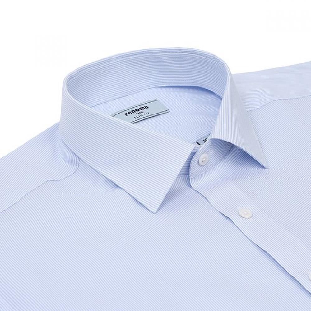 Renoma Slim Shirt Pin Stripe Rnssl1131 Bu