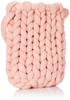 Cuco Fluffy Sweat-Style Chunky Knit Shoulder Bag 2353111212 Pink (320)