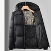 Men's Winter Warm Quilted Hooded Jackets Casual Windproof Padded Coat Thicken Parka Jacket for Men Full Zip Windbreaker Insulated Jackets with Hood