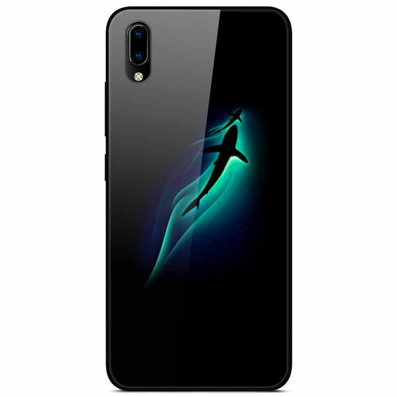 Для vivo V17 Чехлы V17 Pro Закаленное Стекло Жесткая Задняя Крышка Для Vivo V15 Pro Чехол Для Телефона Coque Для Vivo X50 Pro Lite Чехол X 50Lite vivo 1920 арбуз красный