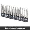 4-13pcs Special-Shaped Screwdriver Set 50mm U-Shaped Y-Type Triangle Inner Cross Three Points Screwdriver Bit Tool Accessories