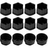 For Lug Nut Covers Senyar 20pcs 17mm Car Wheel Bolt Nut Cover, Universal Covers Auto Hub Screw Anti-Theft Cover for Auto (Black)