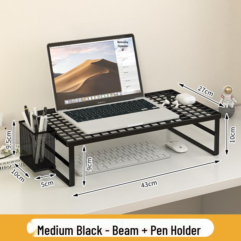 Adjustable Laptop Cooling Stand and Desktop Rack