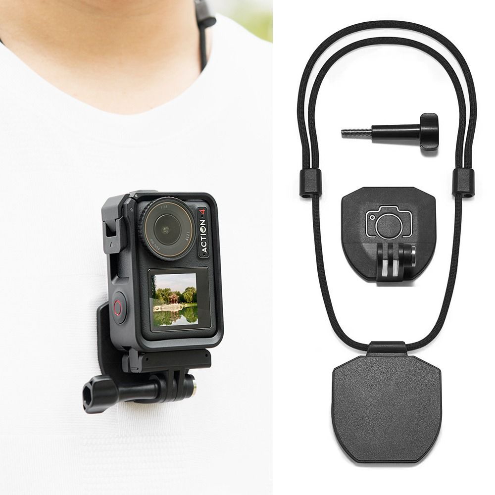 Stable Neck Strap for DJI Action 6/5Pro/4/Pocket 3/Insta360 X5 X4 Action Camera Accessories