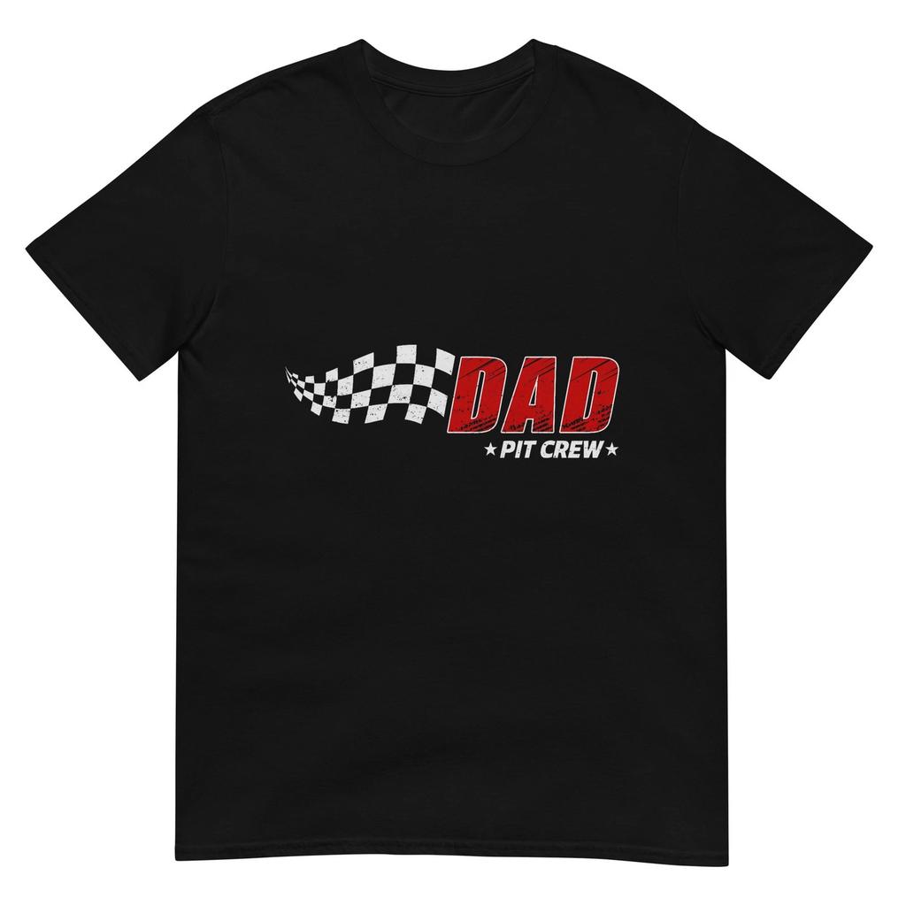 Dad Pit Crew Race Car Birthday Family Matching Pit Crew T-Shirt
