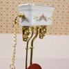 Ceramic Mini Toilet For 1/12 Scale Dollhouses Bathroom Realistic Miniature Furniture Perfect For Model Displays