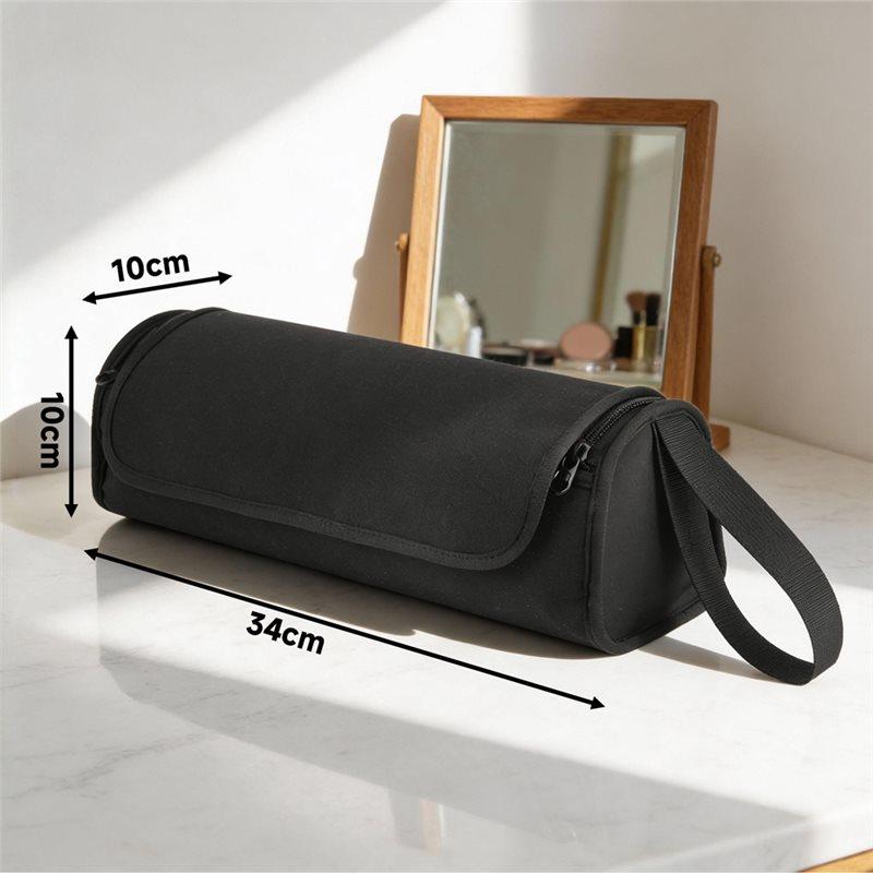 ABBP-Hair Tools Travel Bag And Heat Resistant Mat For Hot Tools, Curling Iron Case, Portable Hair Dryer Storage Case