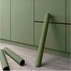 40cm Removable PVC Thick Solid Color Waterproof Wallpaper Matte Contact Paper Wall Self-adhesive Countertop Cabinet Shelf