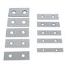 Parallel Blocks Steel 2 Parallel Holes 10 Pair 1/8 × 3" Tolerance 0.003