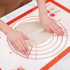 Silicone Baking Mat Rolling Kneading Board Non Stick High Temperature Resistant Pastry Dough Sheet Crust Cookie Bread Easy Clean