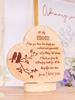 Mother's Day Wooden Plaque Resin Ornament Perfect for Home Decor, Desk Display, a Heartfelt Gift to Express Love for Mother