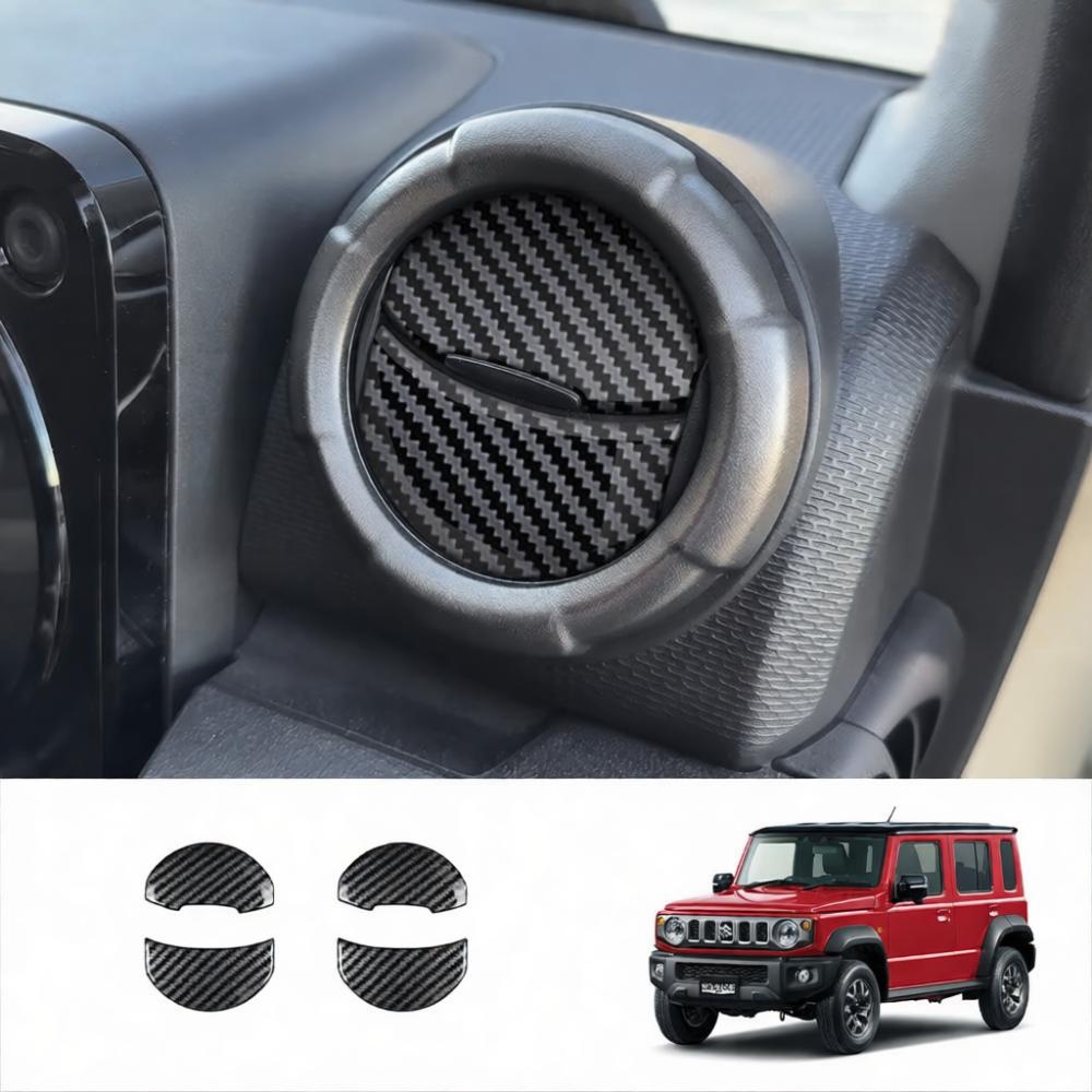 Interior Decoration Accessories For 2025 Suzuki Jimny Nomade Gear Shift Panel Handbrake Cover Door Handle Frame Styling Trim