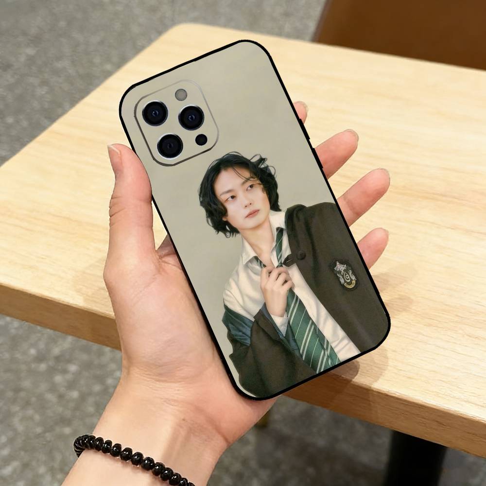 Roh J-Jae W-Won Phone Case For iPhone 17,16,15,14,13,12,11 Plus,Pro Max,XS,Soft Silicone Black Cover iPhone16se4