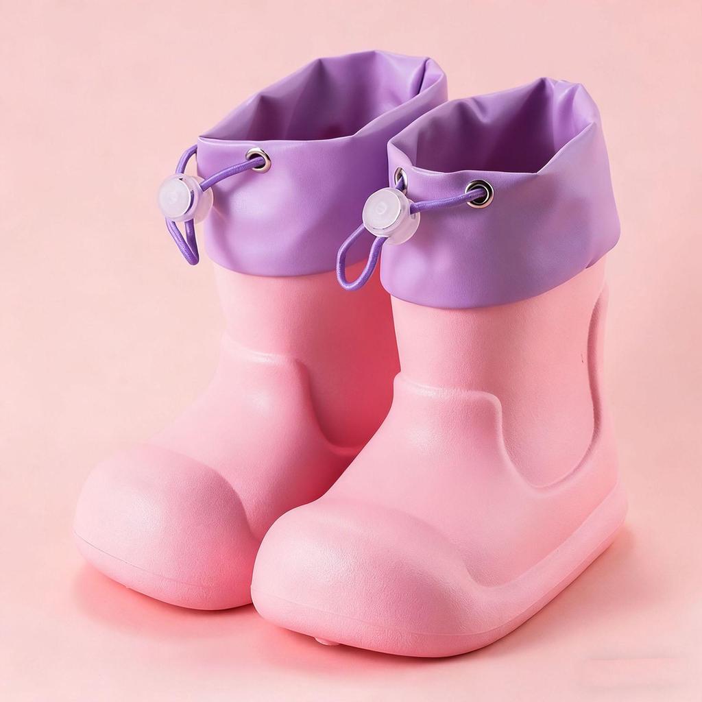 Dopamine EVA Kinder Wasserdichte Rutschfeste Leichte Gummistiefel für den Kindergarten