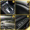 1Set Black Carbon Fiber Style Car Interior Decor Kits Trim Sticker For Infiniti G25 G37 2010-2016  Interior DIY Trim Decals
