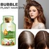 10Pcs 30ML Blase Haar Farbstoff Sanfte Natürliche Pflanzen Extrakt Färbung Shampoo Männer Frauen Botanische Blase Färben Schaum