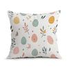 Pastoral Easter Eggs Pillowcase Printed Polyester 40/45/50cm Throw Pillowcover Decorative Sofa Cushion Pillowslip Home Decor