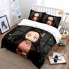 Anime Girl Design Bedding Set Bedding set (1 duvet cover, 2 pillowcases, duvet not included)