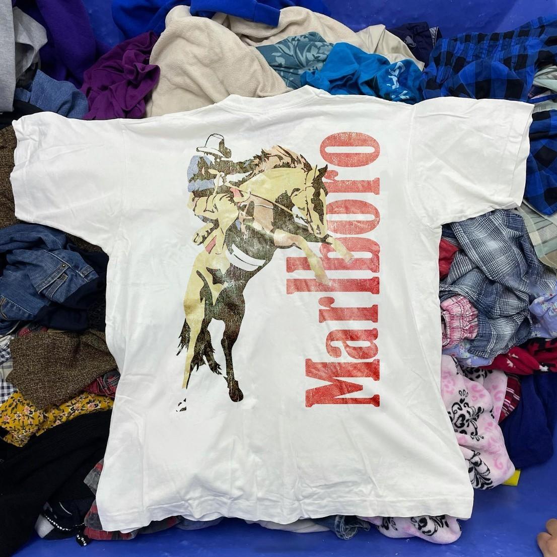High Plains Drifter Aged T-Shirt White S M