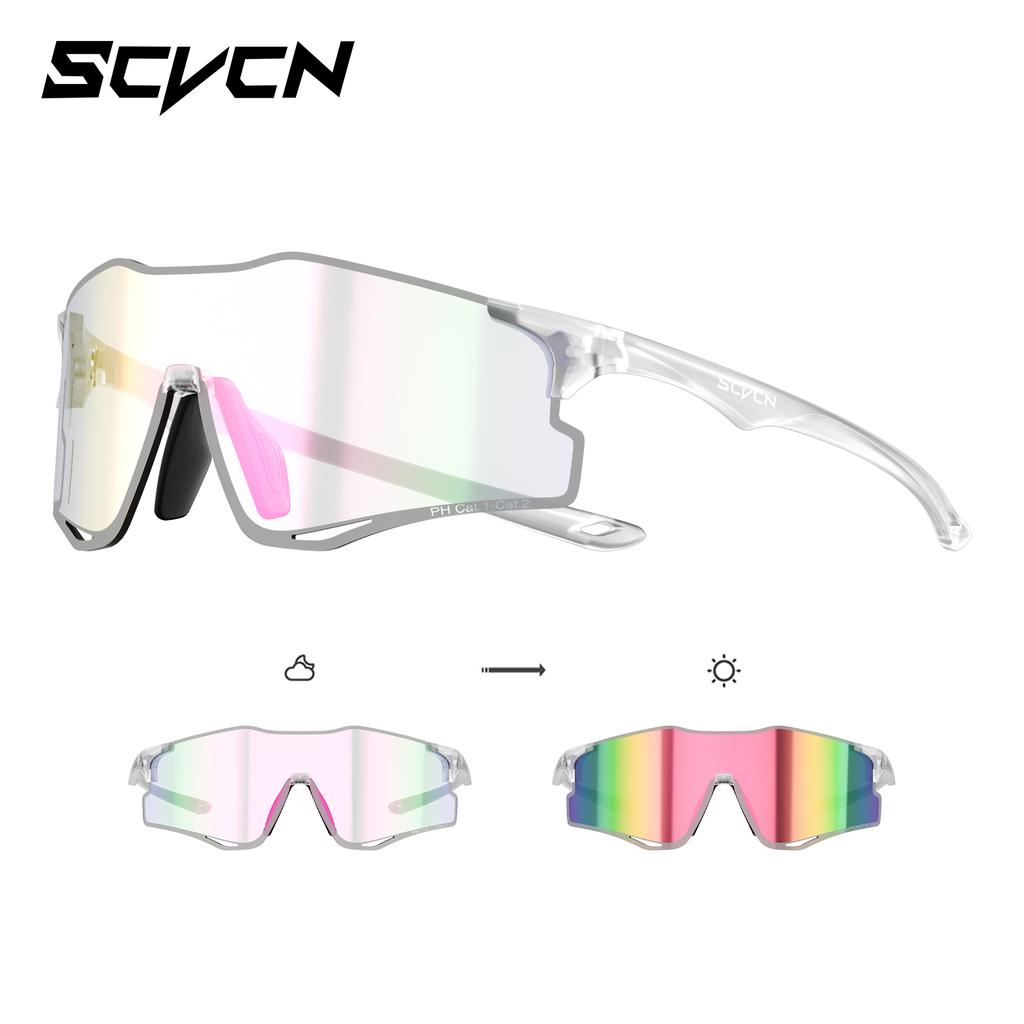 SCVCN Cycling Sunglasses for Men Fashion Cycl UV400 Eyewear Sports MTB Outdoor Goggles Bicycle UV400 Women Glasses Sunglasses