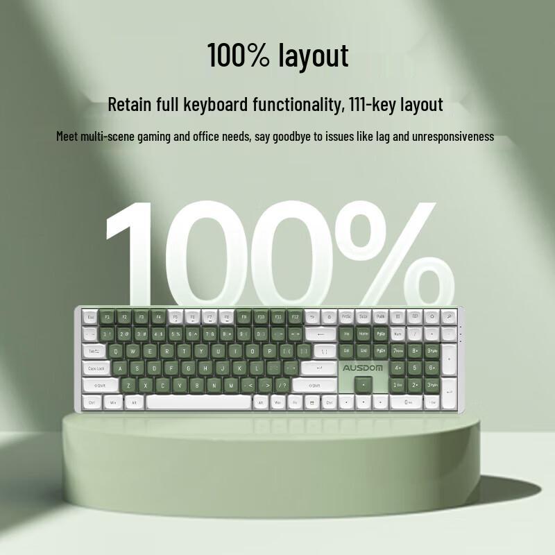 Azdyn Hola111 2.4G Wireless Mechanical Keyboard