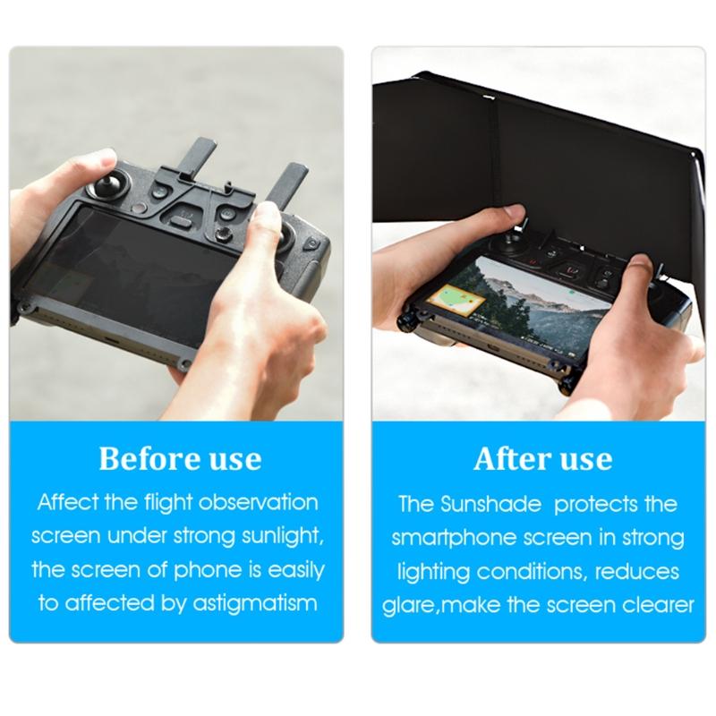 Remote Control Mount Mobile Phone for Sun Hood Sunshade for  2/for  Air   2 one Part