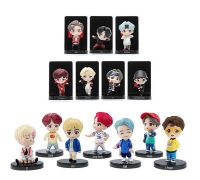 TinyTAN Mattel Minifiguren, RM SUGA, JIN, JIMIN, J-HOPE, JUNG KOOK, Original-Offizielle Ware, KPOP, KBeauty, kostenlose Proben