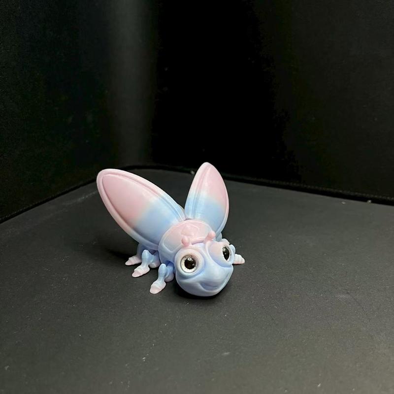 

3D Printed Magnetic Firefly Glow-in-the-dark Fridge Magnet Firefly Cute Whiteboard Magnet Sticker Home Decoration Gift