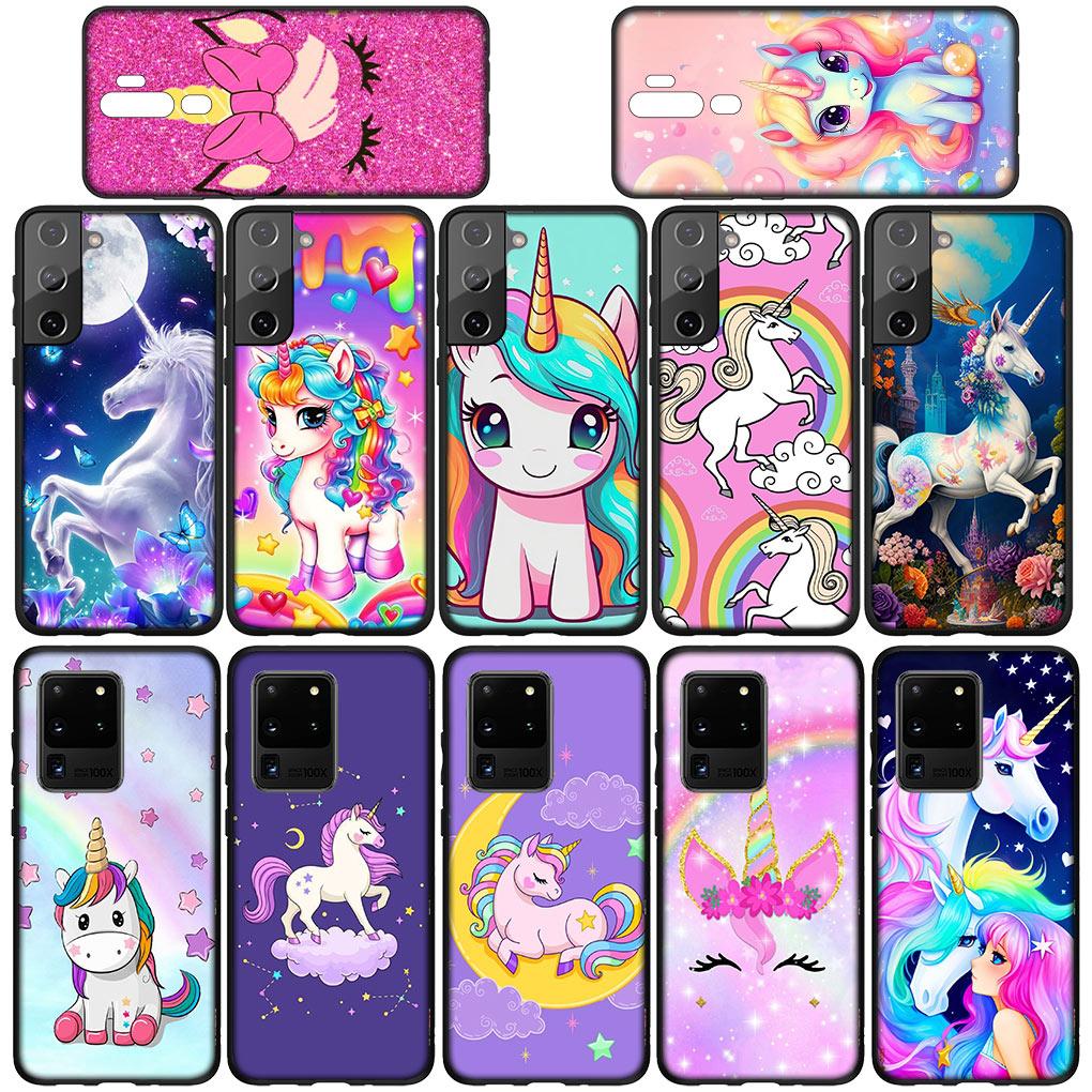 Anime Unicorn Cartoon  Horse Soft Phone Cover for Huawei Nova 3i 3 5t 2i 7 SE Mate 10 20 P20 P30 Pro 2 Lite Silicone Case