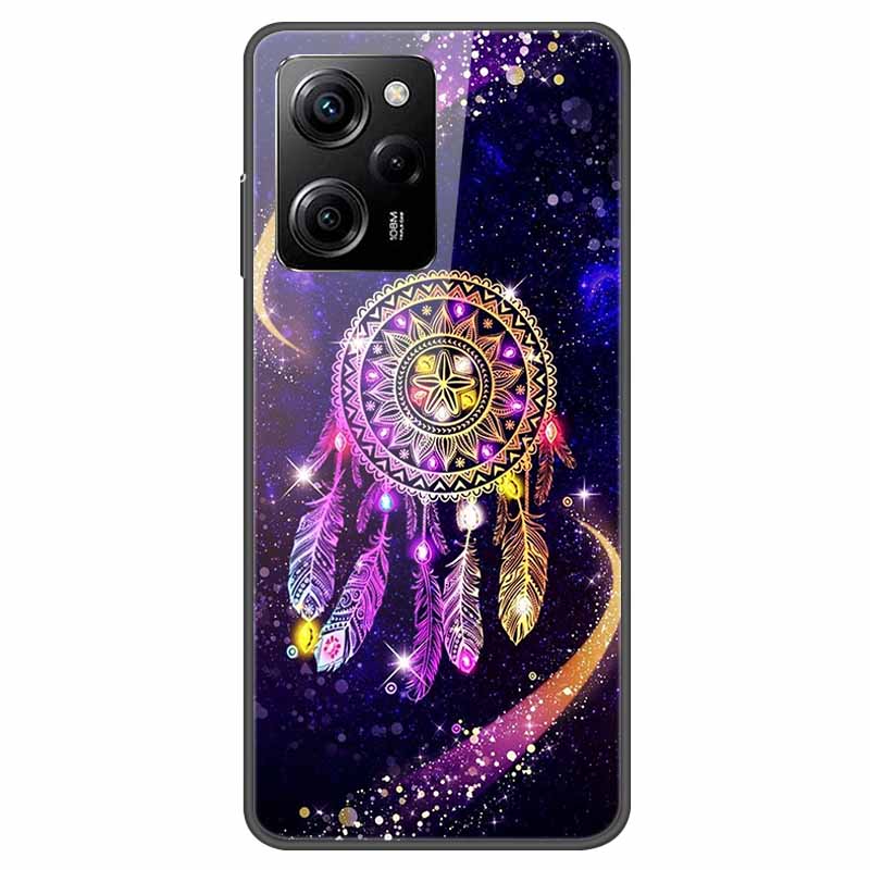 For Redmi Note 12 Pro Case Redmi Note12 5G Tempered Glass Hard Back Cover For Redmi Note 12 Pro Plus 5G Coque Starry Sky Case