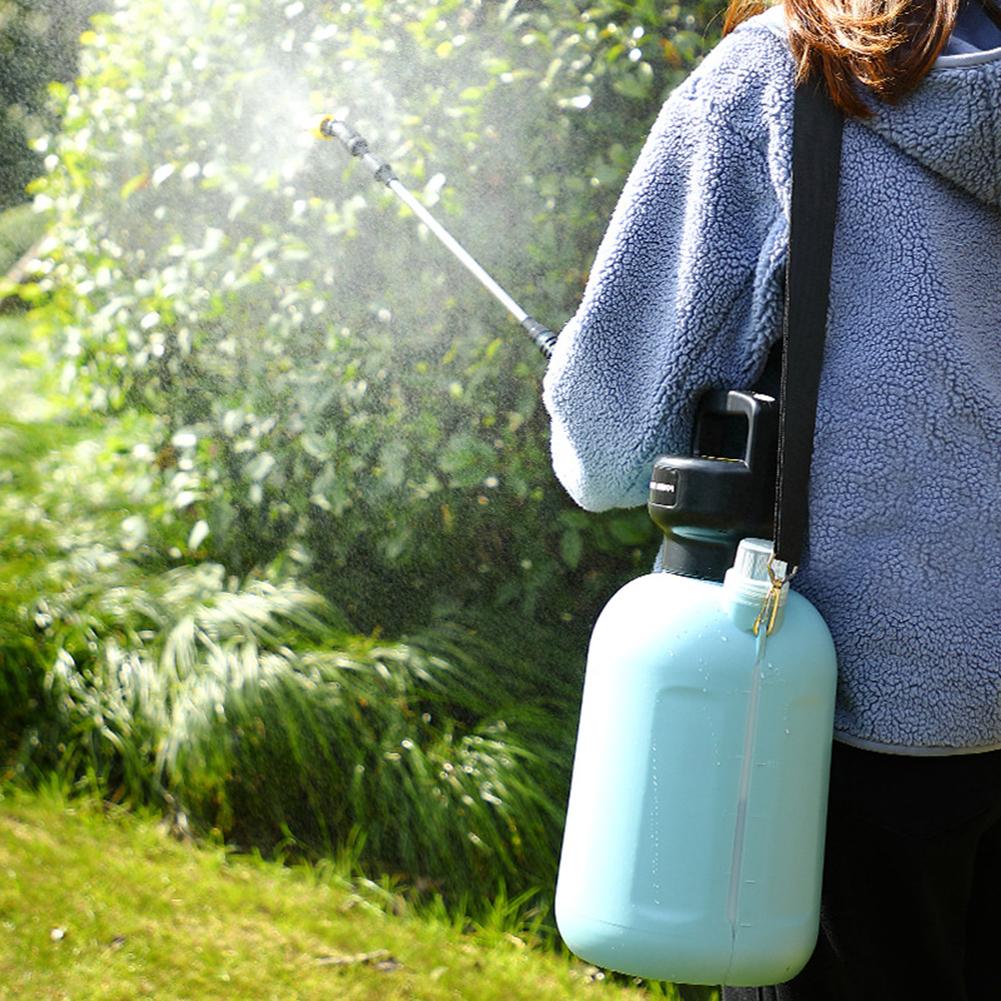 5L Electric Sprayer Rechargeable Automatic Atomization Plant Sprayer Gardening Irrigation Sprinkler Shoulder Type Watering Can
