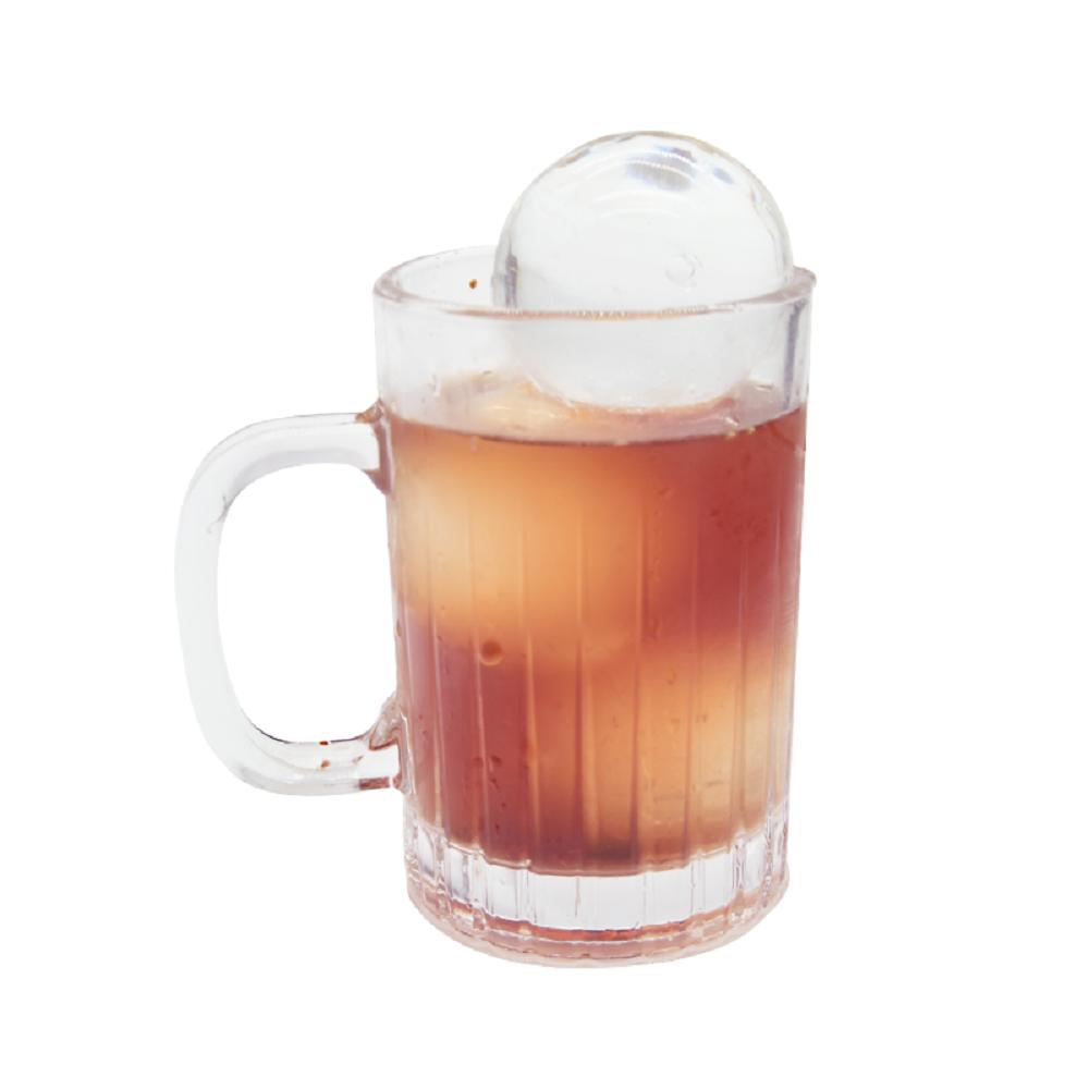 Clear Ice Ball Maker Mold Eco-Friendly 8pcs Silicone Whiskey Tray Mould Bubble-Free Ice Cube Maker 2 Inch Ice Box Mold
