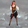 High-quality Caribbean Pirate Costume For Men And Women Captain Jack Sparrow Cosplay