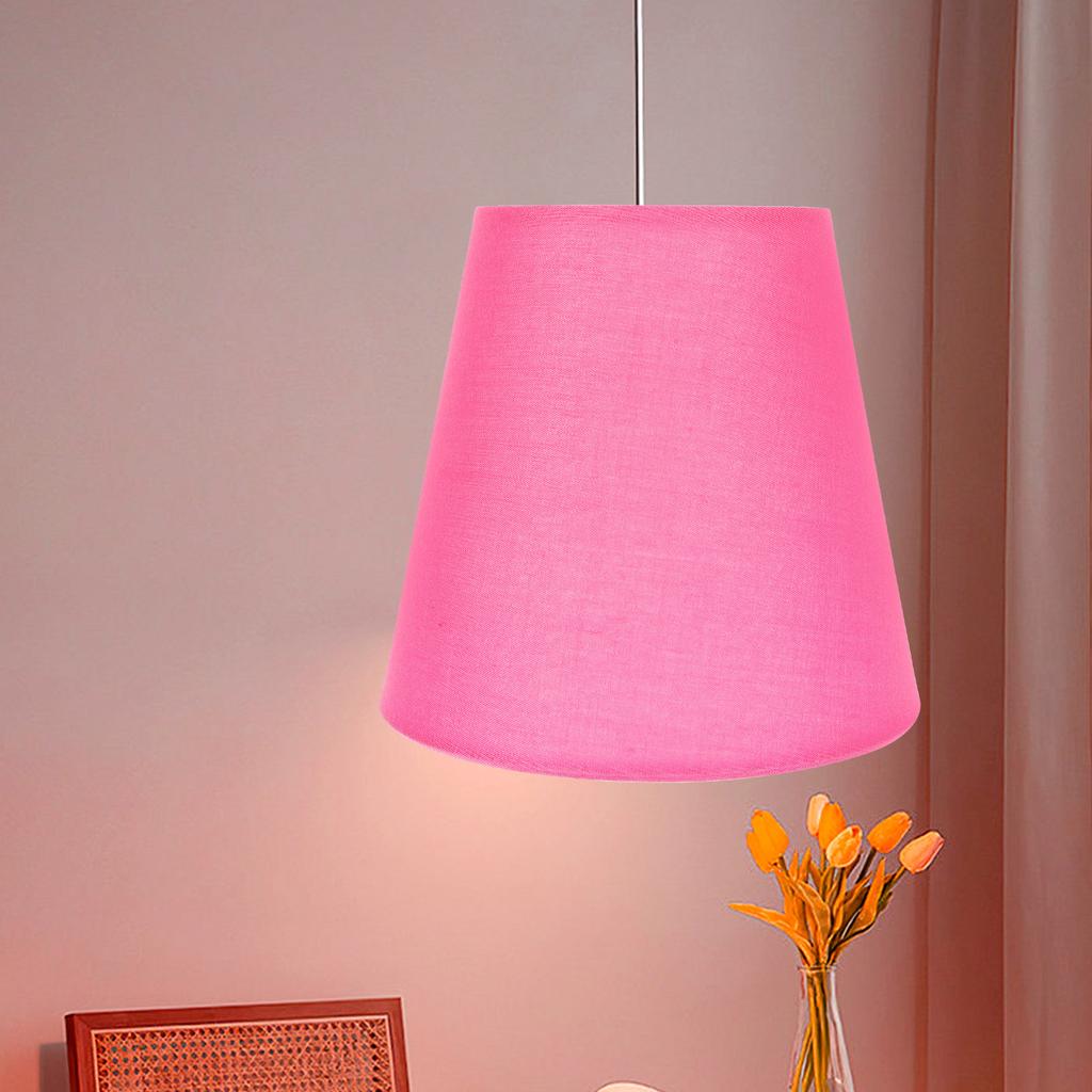 Clip-on Fabric Tabletop Lamp Shade Soft Comfortable Lampshade Cover for Desk Lamp Light Cover Household Lighting Replacement