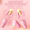 Jade Rabbit Nipple Clamp Vibrator Tongue Licking Suction Jumping Egg Female Adult Toy Erotic Masturbation Pleasure Women Toy