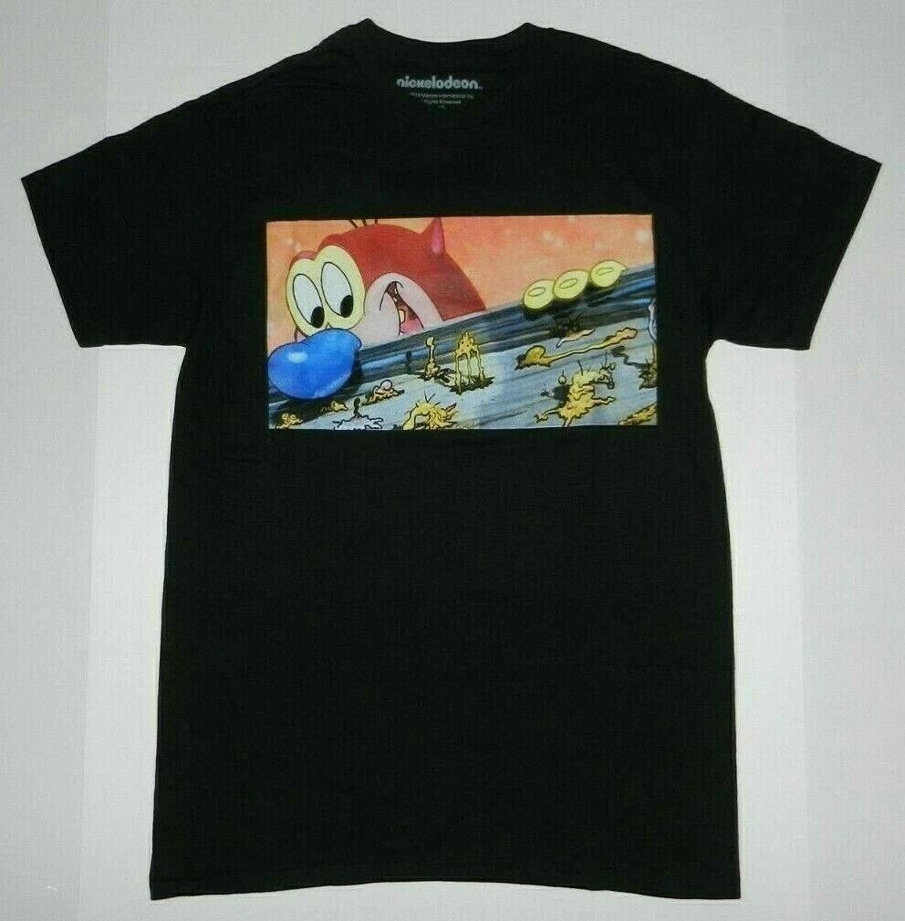 

Nickelodeon Vintage 90s Cartoon Show Ren & Stimpy Tee Shirt New 2XL