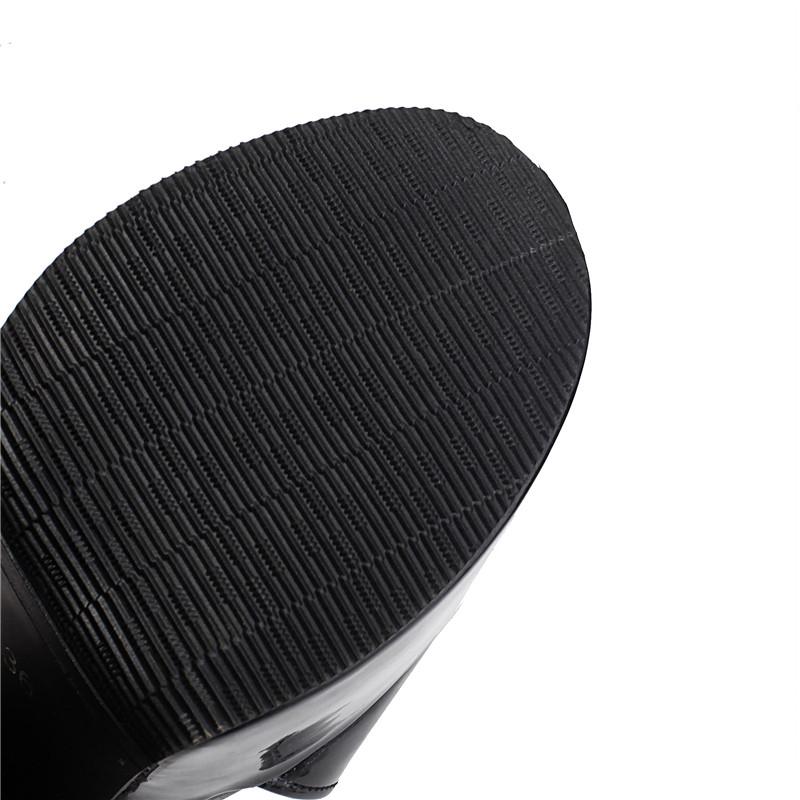 Women's High-heeled Sandals Sexy European and American Style Summer New Waterproof Table Thick Heel Large Size Solid Color Sandals