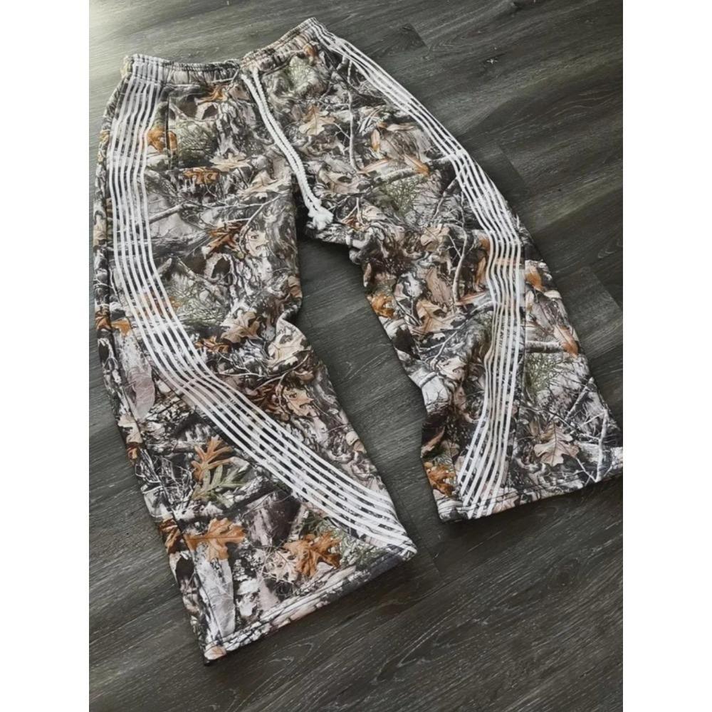 ZYLLO Barevné Street Hip-Hop Tepláky Y2K Harajuku Retro Kalhoty se širokými nohavicemi Americká Oversized Móda Volné a Všestranné Neformální