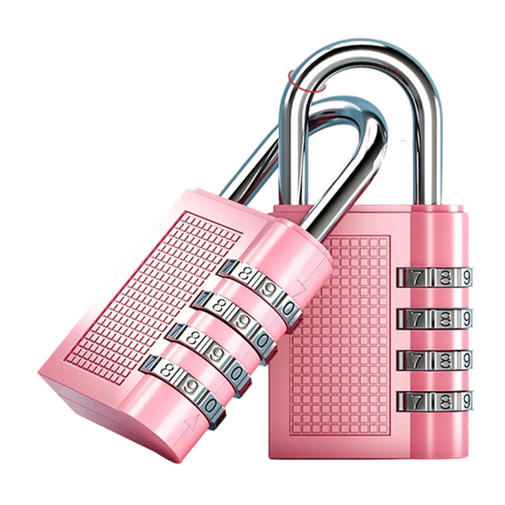 HB04 Velký zinkový 4místný visací zámek na kód Vodotěsný Zámek proti krádeži pro kolejní zavazadla Posilovnu