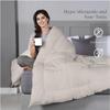 Plush Reversible Microfiber Comforter Single Bed | 220 GSM Wadding |110 GSM Peached Extra Soft Microfiber Fabric,