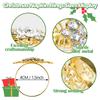 Yousheng Christmas Napkin Rings Alloy Snowflake Elk Tree Napkin Holders Decorative Napkin Rings for Holiday Dining Table Decoration