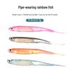 Rainbow Fish Soft Bait - Lure with Pointed Tail for Freshwater & Saltwater Fishing